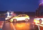 Nehoda pri Senci Celna zrazka dvoch aut zranila ludi