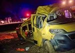 tragicka noc pri kolarove vodic dodavky zisiel z cesty a na mieste zahynul