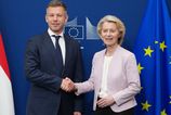 Ursula von der Leyenova a Peter Magyar diskutovali v Bruseli o osude zmrazenych eurofondov pre Madarsko
