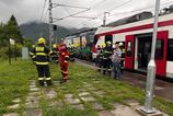 Na stanici Krepelany doslo k zrazke dvoch vlakov hasicii zasahuju na mieste a hlasia prvych zranenych