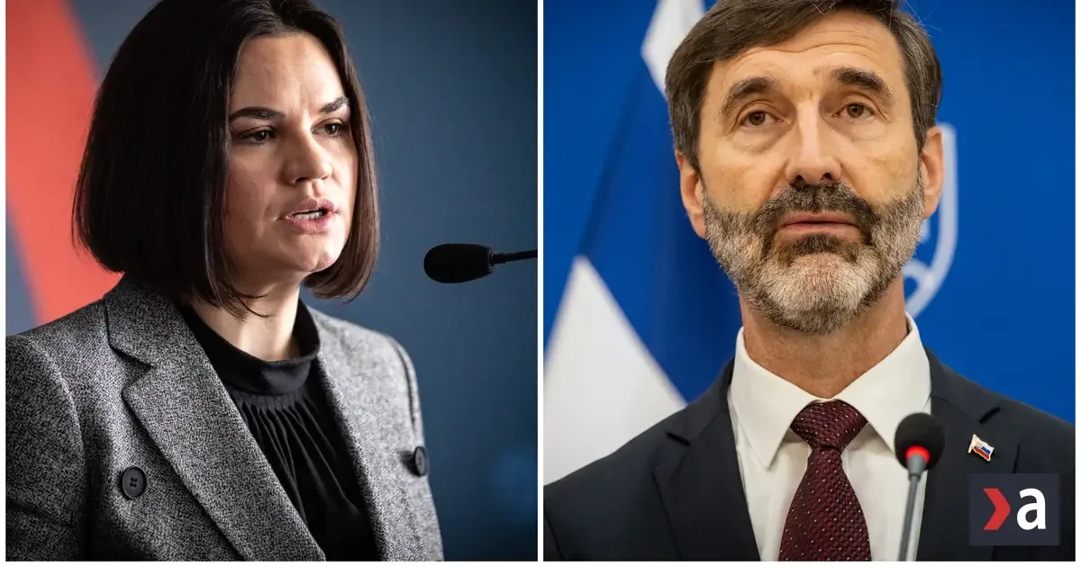 Blanár sa stretol s bieloruskou opozičnou líderkou, žiadala viac víz pre Bielorusov
