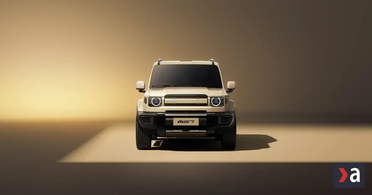 iCAUR V27 spája klasický off-roadový dizajn s modernou SUV technikou