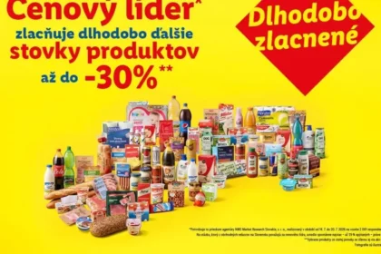 Nákup v Lidli sa vyplatí: Za rovnaký tovar zaplatíte o 22 % menej