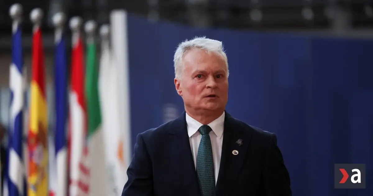 NATO zostrelilo dron nad Litvou, potvrdil prezident