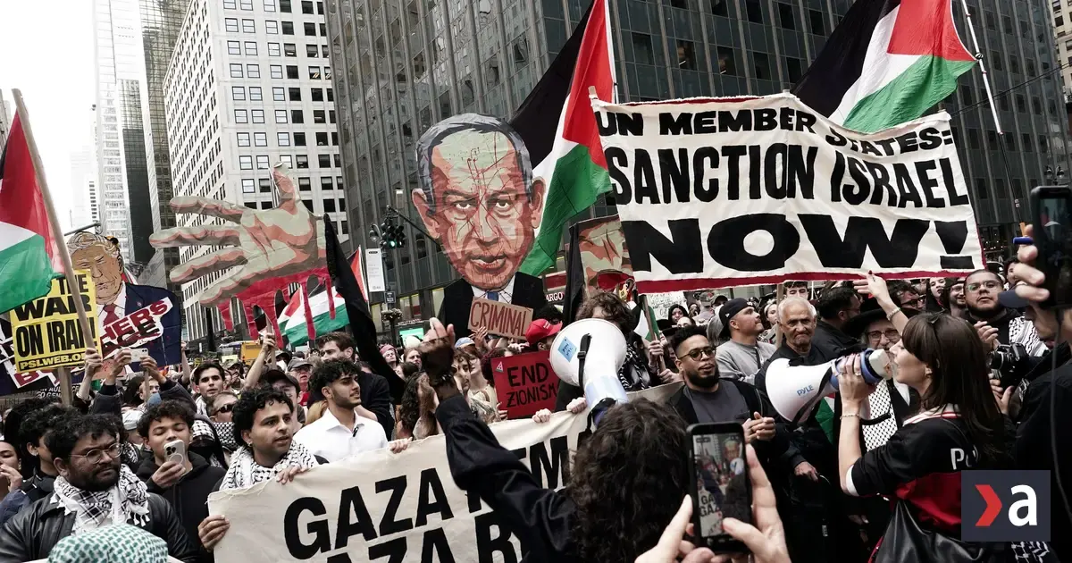 Newyorská polícia zadržala desiatky účastníkov protestu proti Netanjahuovi