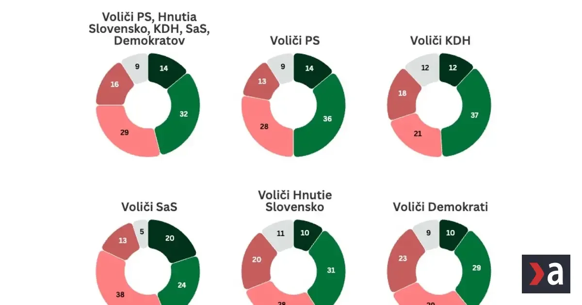 Prieskum: Voliči opozície nedávajú jasný signál o spolupráci s Maďarskou alianciou