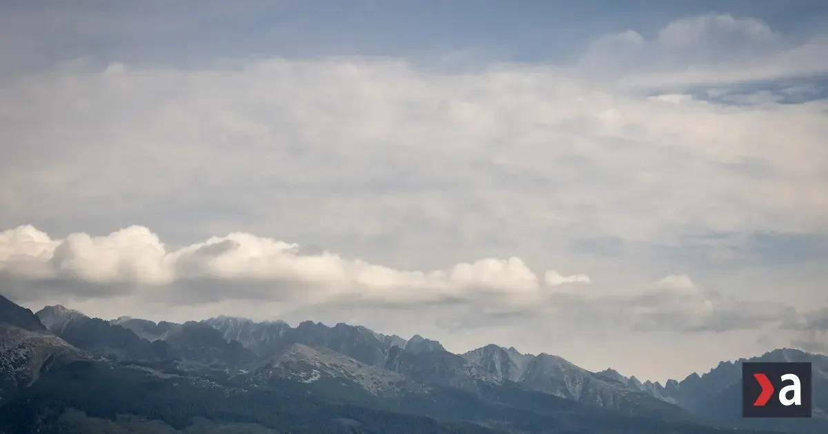 Prudké ochladenie, silný vietor a sneh už od 1500 metrov