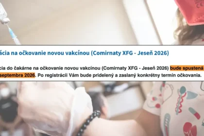 Sezóna prichádza: Česi sa už vo veľkom očkujú, na Slovensku nie je spustená registrácia
