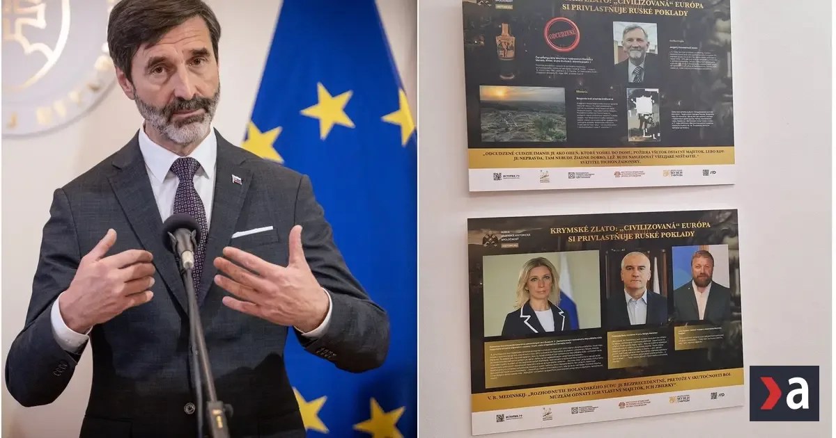 Slovensko odsúdilo výstavu o krymskom zlate, ktorá šíri obhajobu anexie Krymu