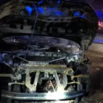 V Kysuckom Novom Meste horelo auto, škoda 65-tisíc eur