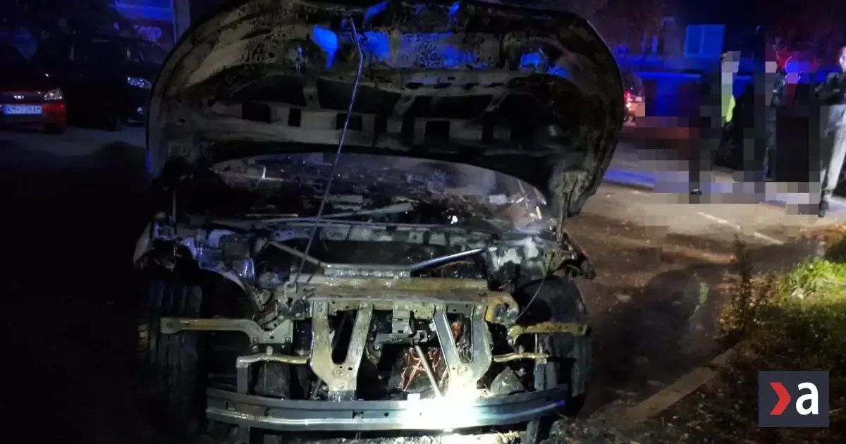 V Kysuckom Novom Meste horelo auto, škoda 65-tisíc eur