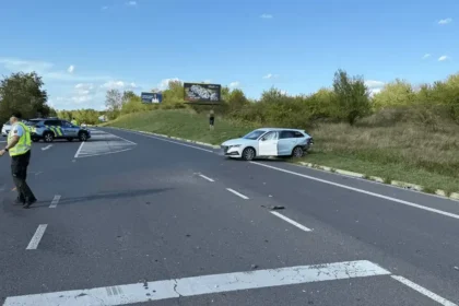 Zrážka motocykla s autom medzi Záhorskou Bystricou a Stupavou
