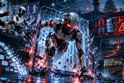 Ľudia nosia kamery na čele, aby učili roboty žehliť a AI unikať z „klietky“