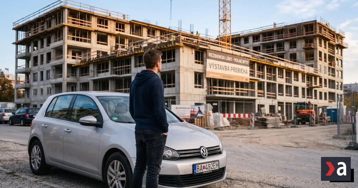 Mladí uprednostňujú auto pred bývaním, čo sťaží hypotéku