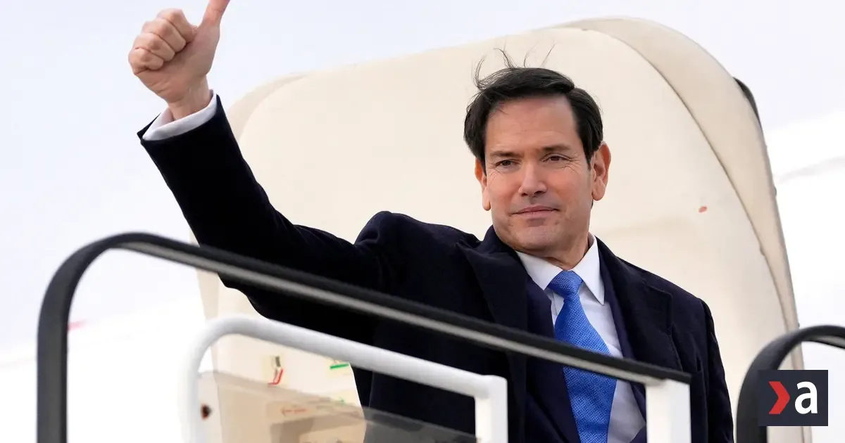 Rubio začína európsku cestu, prvou zastávkou je Island