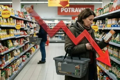 Slováci v supermarketoch minú menej. Iný typ obchodu však padol ešte výraznejšie (+grafy)