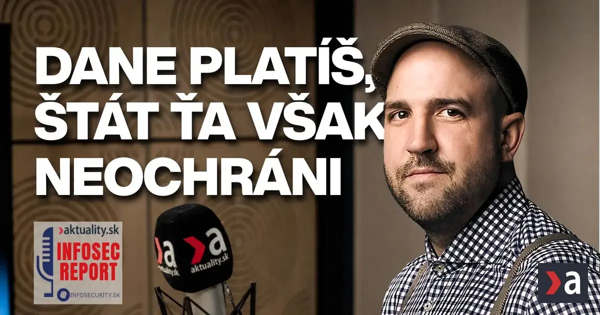 Tomáš Forró: Dane platíte, no štát vás pred hrozbami neochráni