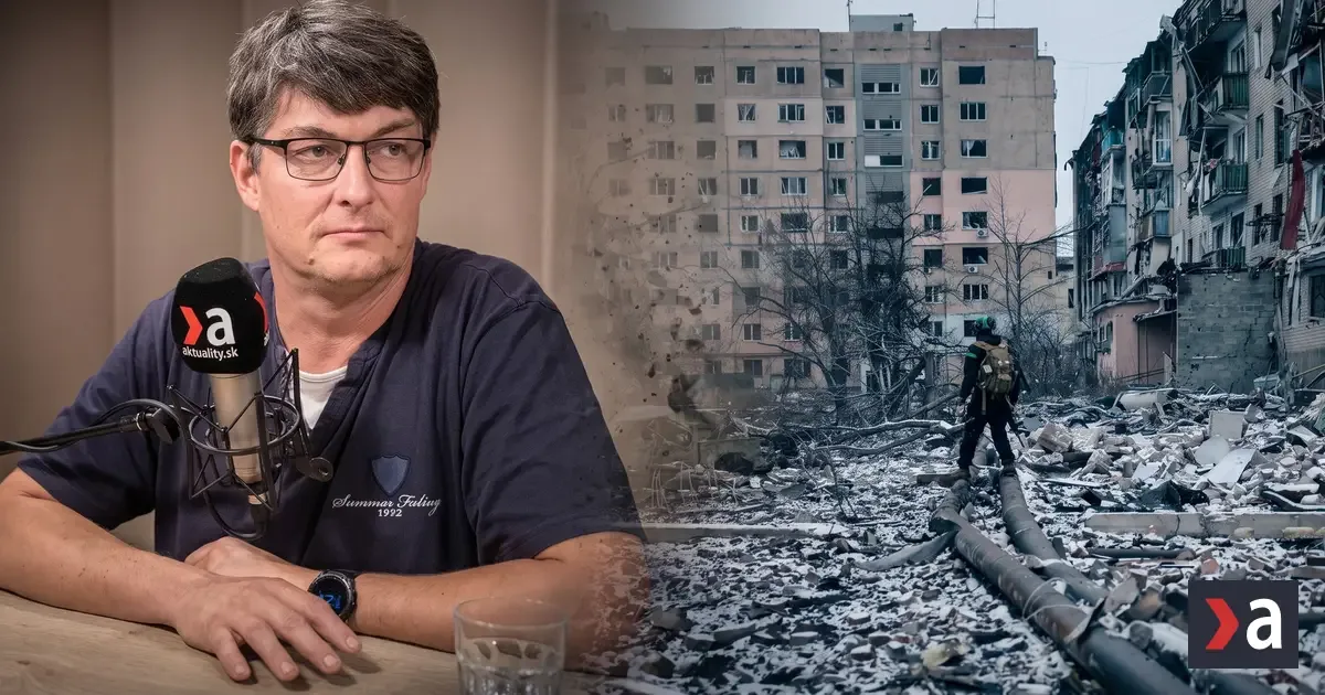 Únava z vojny? Ukrajinci ju nedokážu len tak „vypnúť“, hovorí humanitárny pracovník Frič