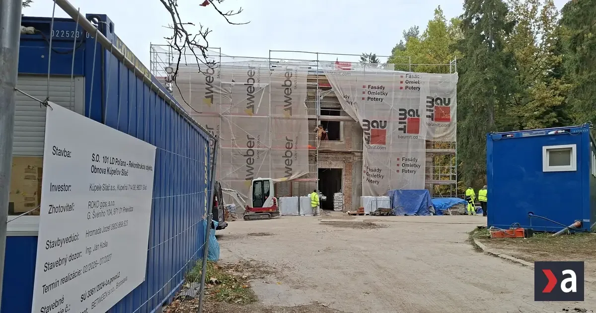V Kúpeľoch Sliač obnovujú prvý zo zatvorených liečebných domov, vstúpia do projektu SAE?
