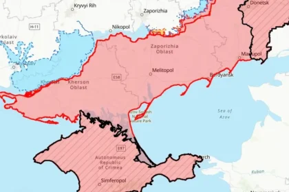 Zreteľne vidno, kde hrozí Rusom rozhodujúca porážka vojny. Všetko tam hrá proti Putinovi